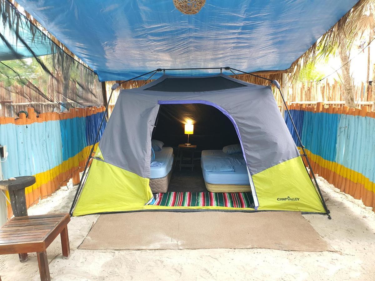 Camping Del Ritmo & Kite Club Hotel El Cuyo Luaran gambar